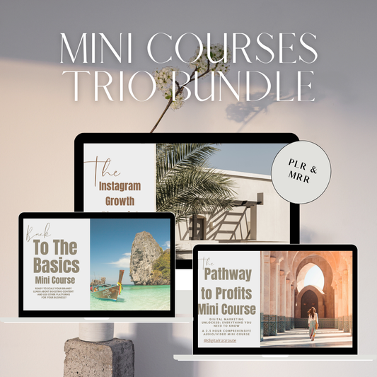 Mini Courses - TRIO BUNDLE